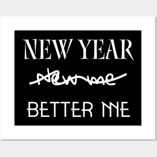 New Year, Better Me Posters and Art